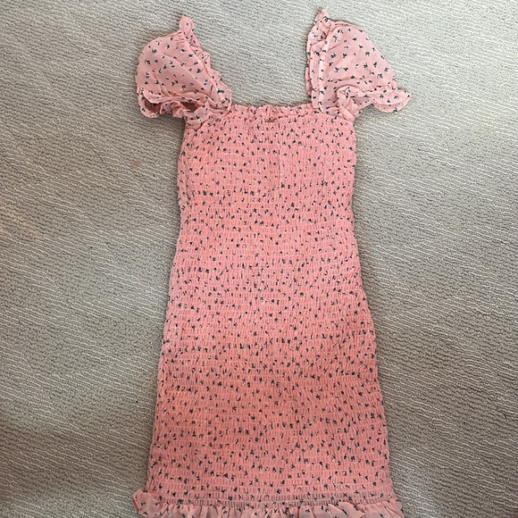 Pink floral guess dress - Picture 2 of 2